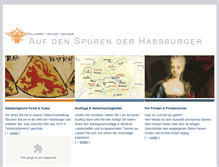 Tablet Screenshot of habsburg.net