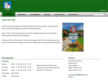 Tablet Screenshot of habsburg.ch